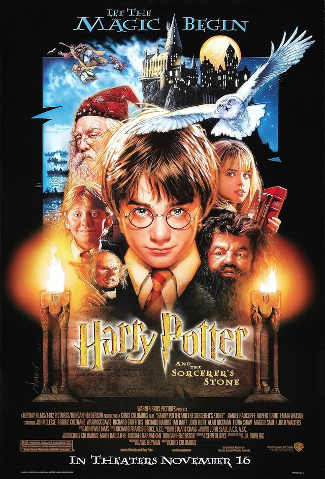 Harry Potter and the Sorcerer's Stone movie poster