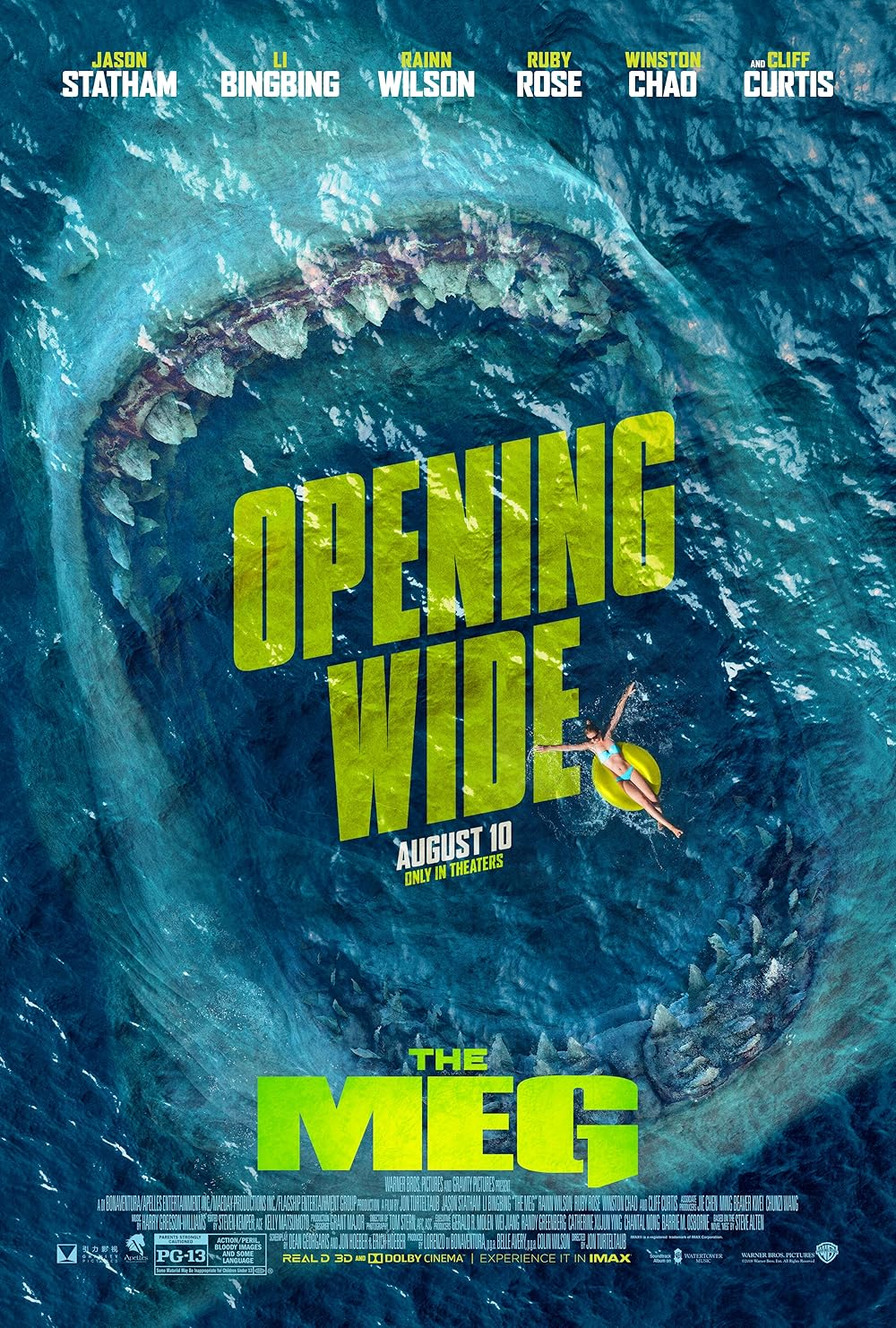 The Meg movie poster