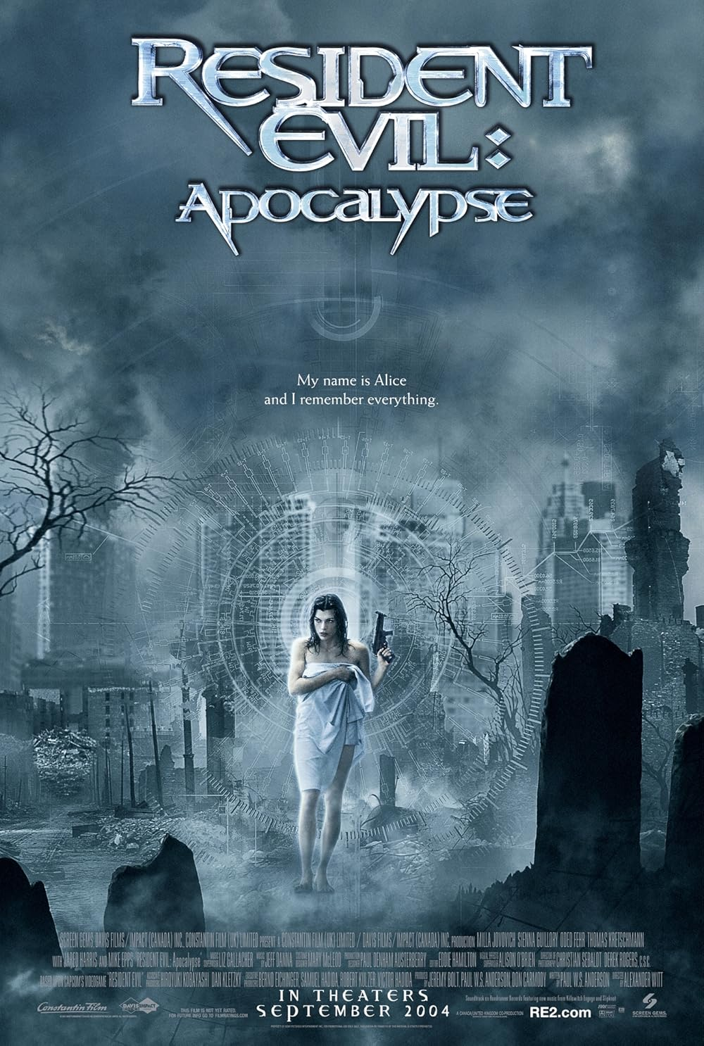 Resident Evil: Apocalypse movie poster