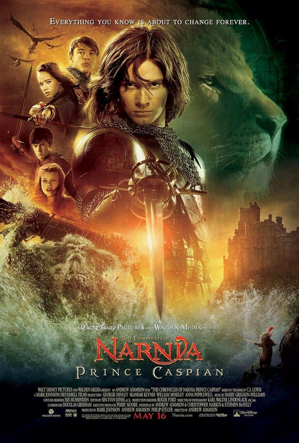 The Chronicles of Narnia: Prince Caspian movie poster