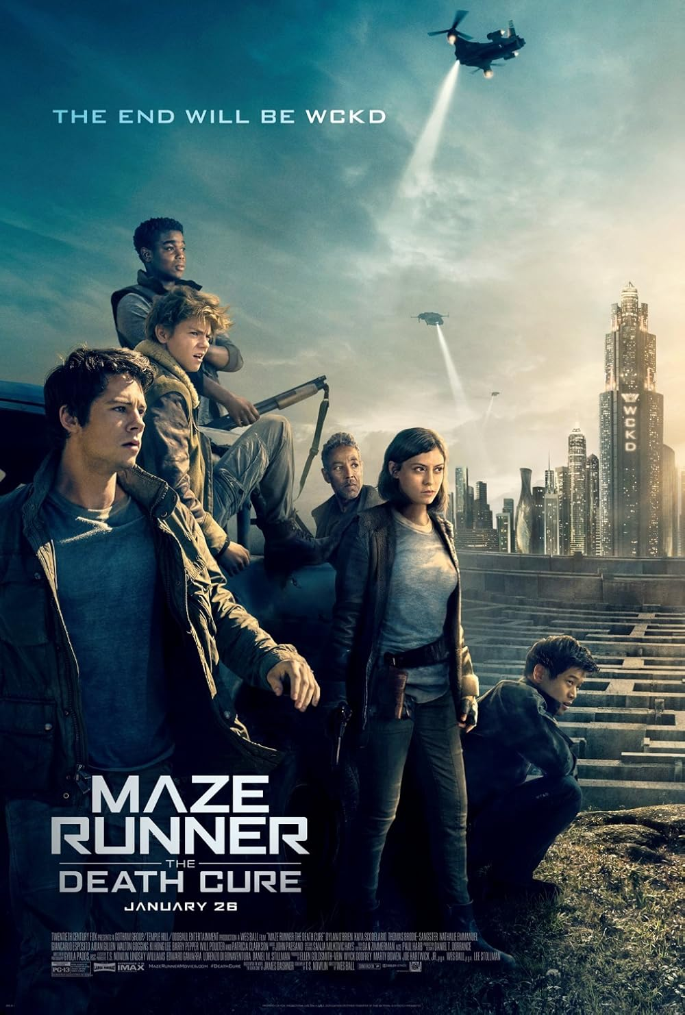 Maze Runner: The Death Cure movie poster