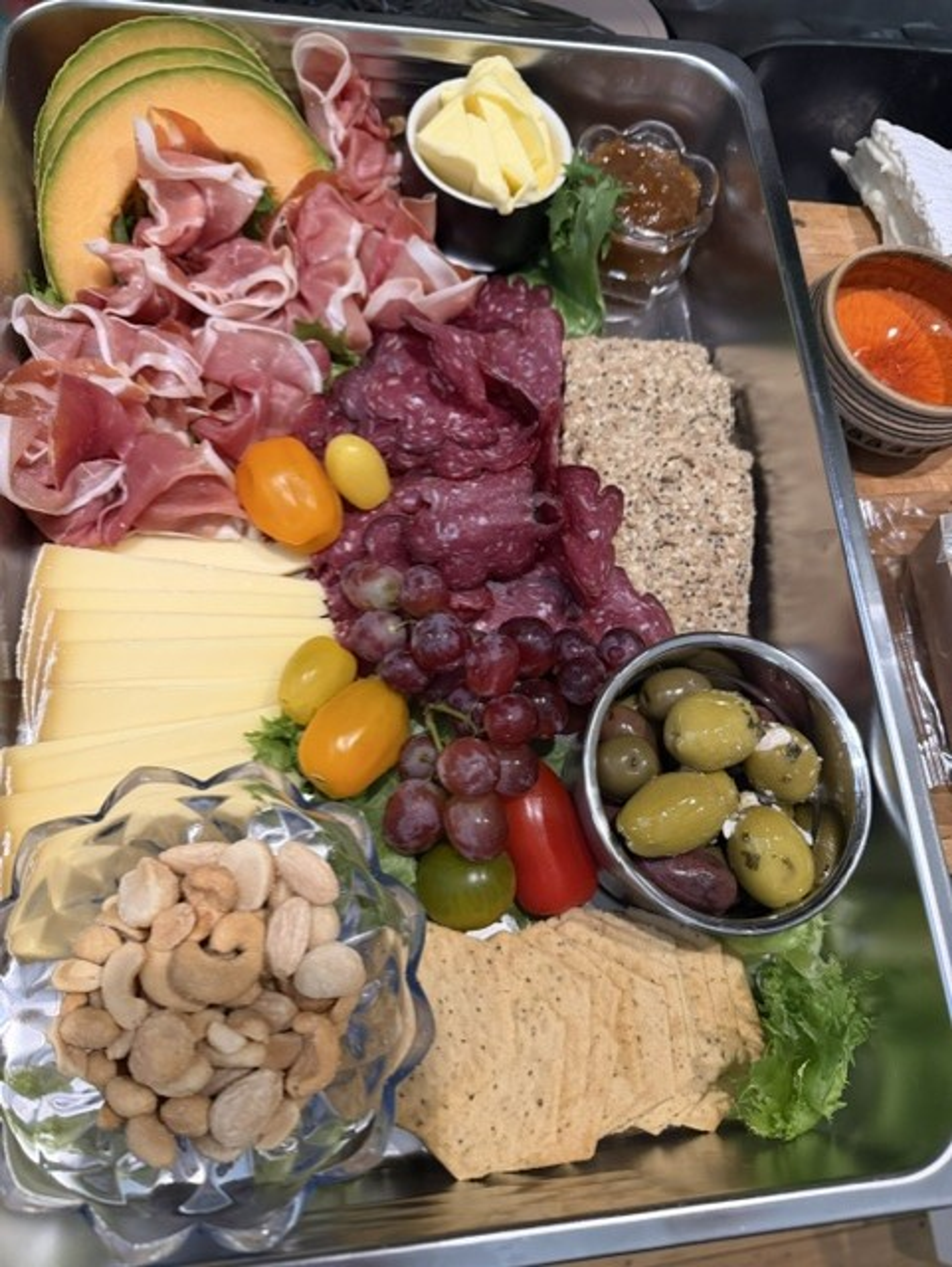 Taste of Sweden – tray with Swedish delicacies