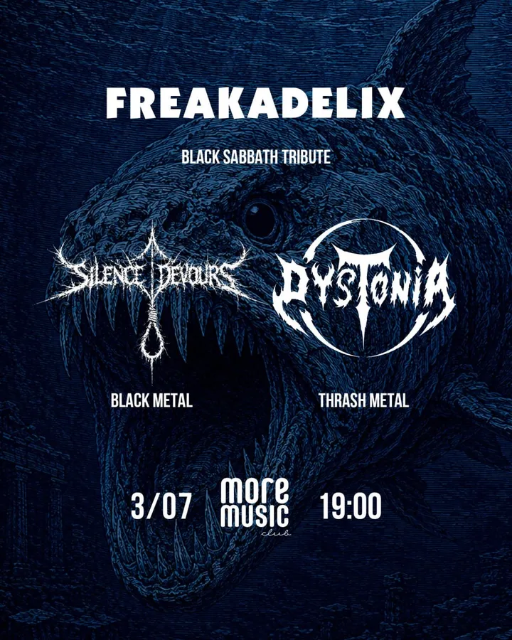 Poster Freakadelix, Dystonia, Silence Devours