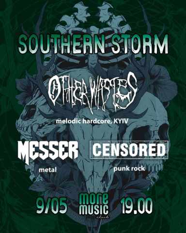 Poster Other Wastes, Messer, Censored