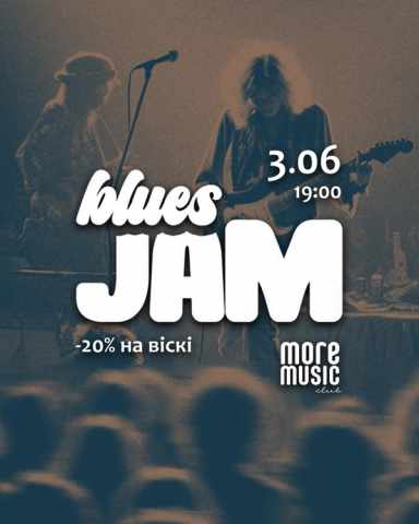 Poster Blues Jam