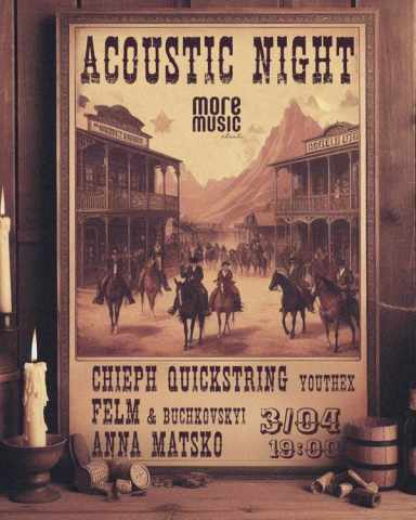 Постер Acoustic Night