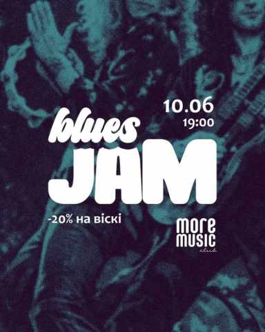 Poster Blues Jam