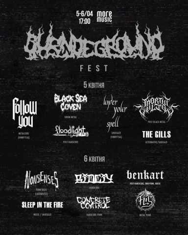 Poster Burndeground Fest