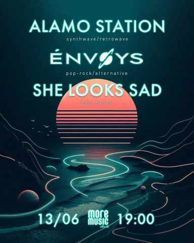 Poster Alamo Station, ÉNVOYS, She Looks Sad