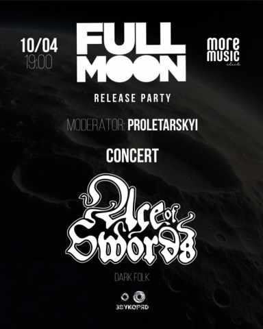 Poster FullMoon Release Party