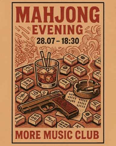 Poster Mahjong Evening