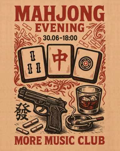 Poster Mahjong Evening