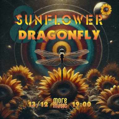 Poster DragOnFly & Sunflower