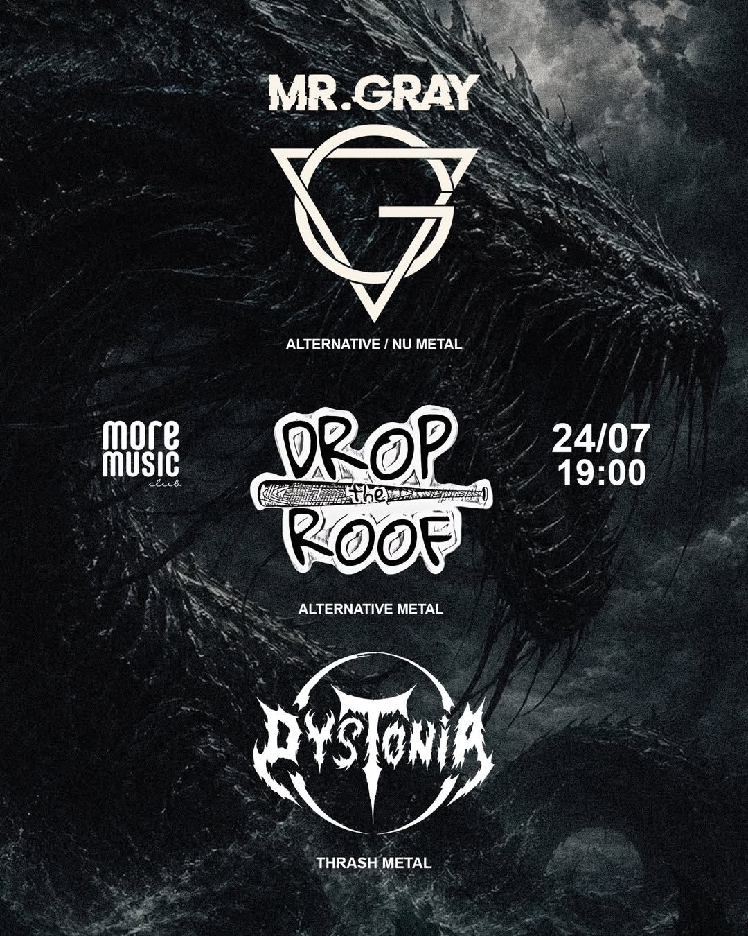 Постер Mr.Gray, Drop The Roof, Dystonia