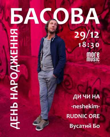 Постер День народження Андрія Басова