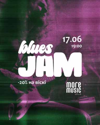 Poster Blues Jam