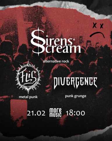 Poster Sirens‘Scream, Divergence, Flis