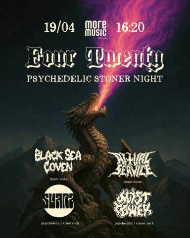 Poster Four Twenty: Psychedelic Stoner Night
