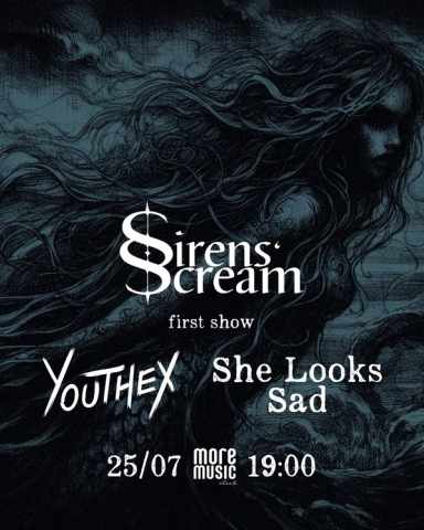 Poster Sirens’ Scream, Youthex, She Looks Sad