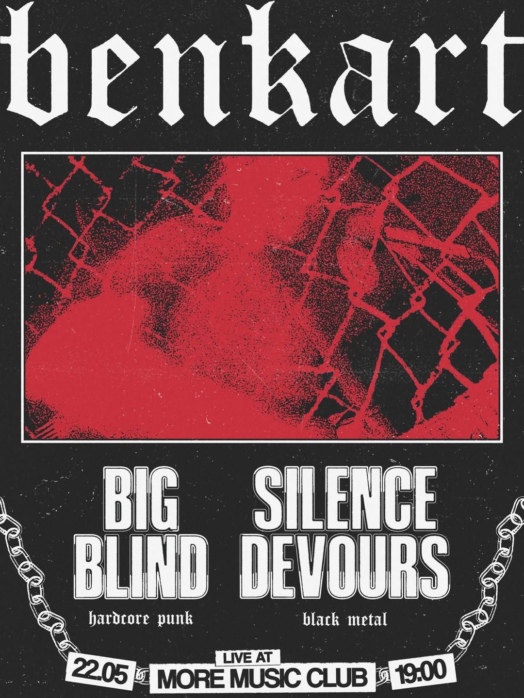 Постер Benkart, Big Blind, Silence Devours