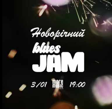 Poster New Year's Blues Jam