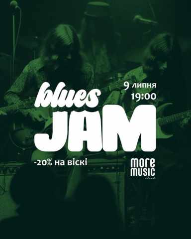 Poster Blues Jam