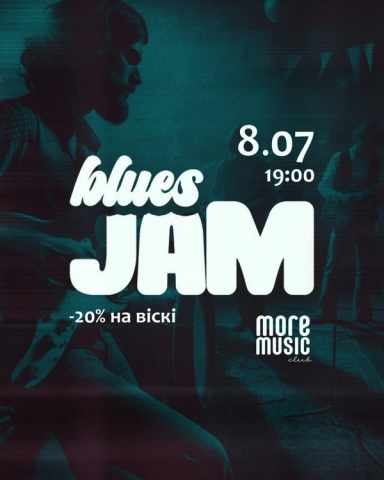 Poster Blues Jam