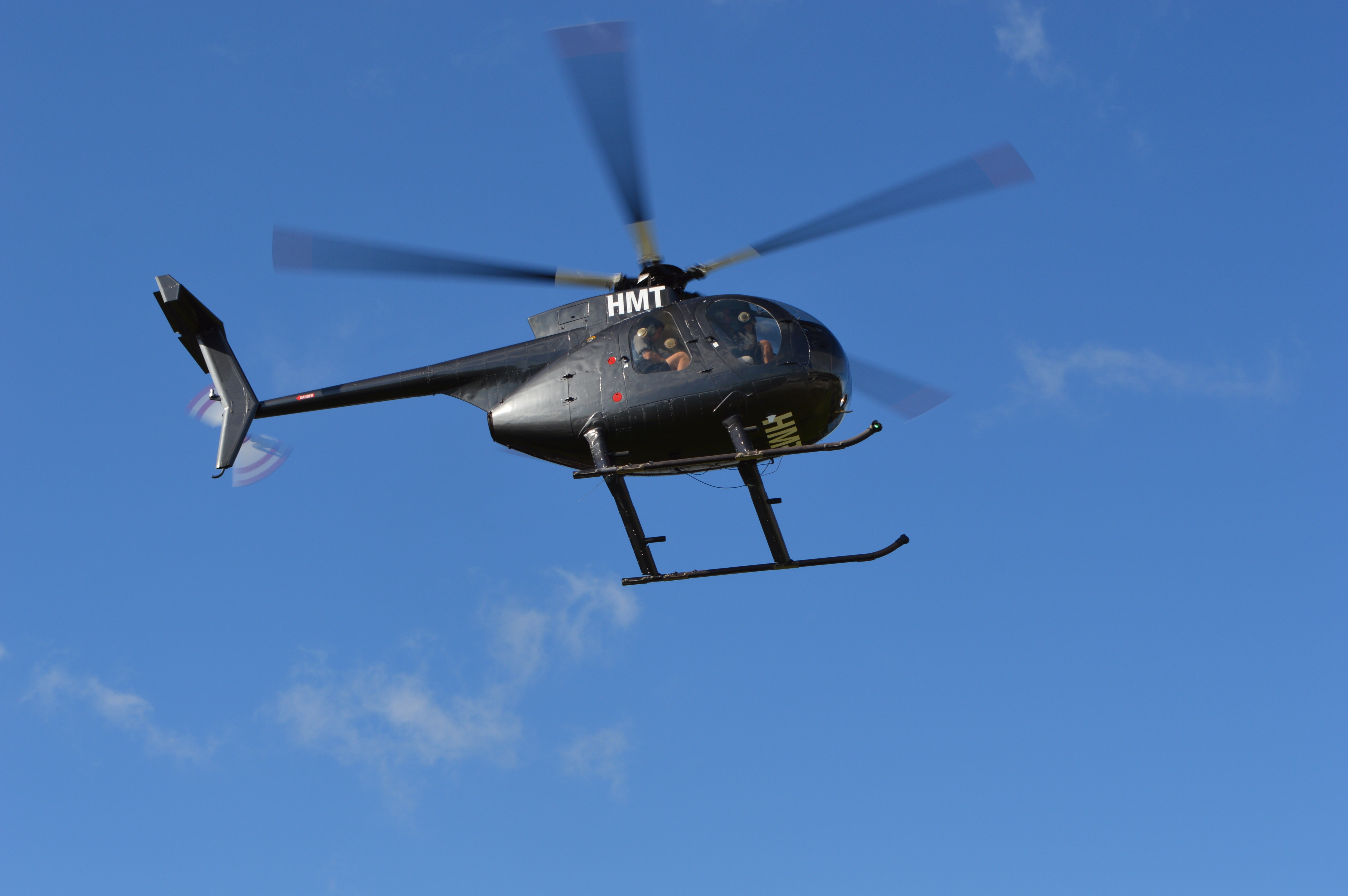 MD Helicopter in flight