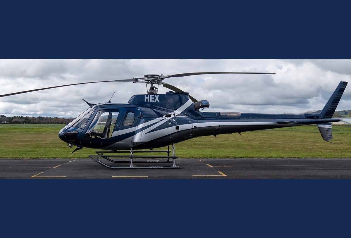 1998 Eurocopter AS350 B3 on ground from side