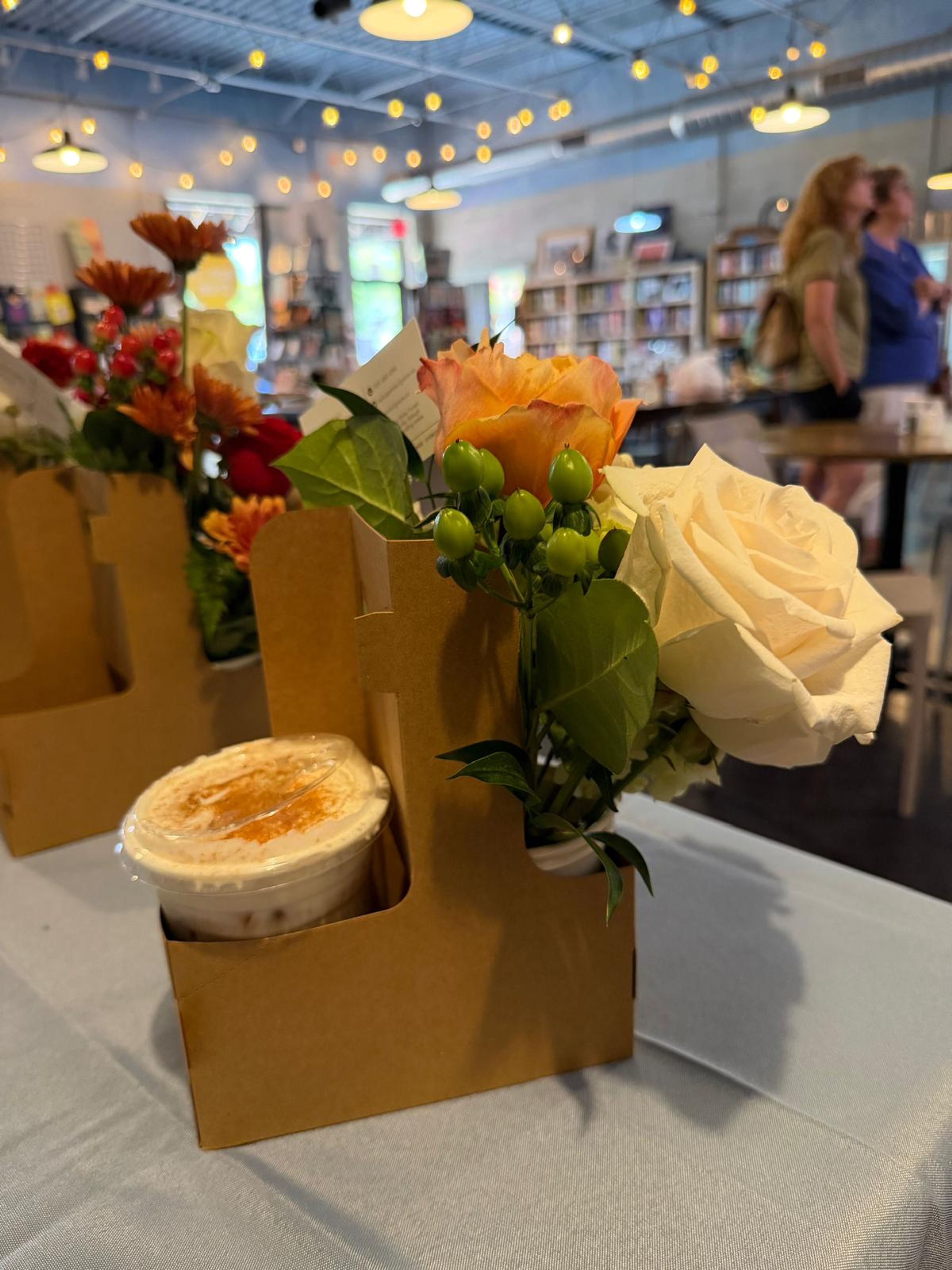 Brews and Petals Event -Jeludes Coffee and Petals of Grace