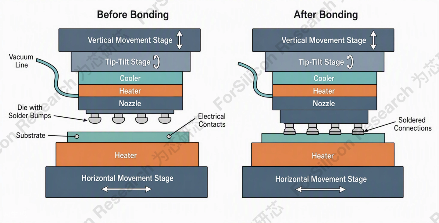 Figure 1 Schematic diagram of microbump interconnect structure (Image source: Coherent)