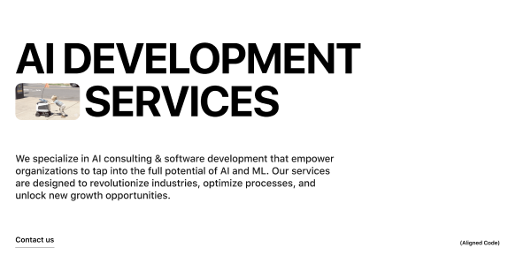 AI/ML software development | Aligned Code