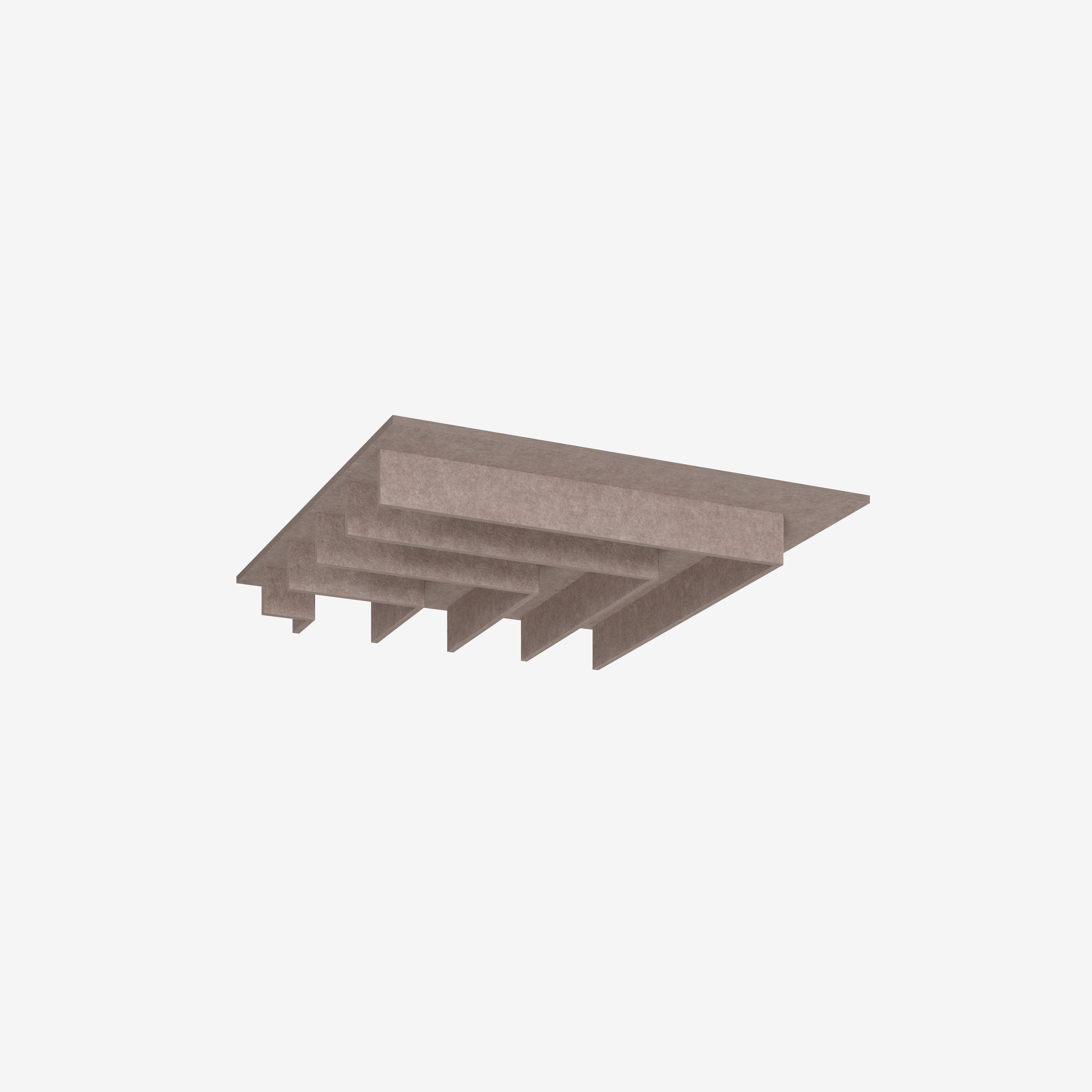 Angle Acoustic Ceiling Tile - 600x600