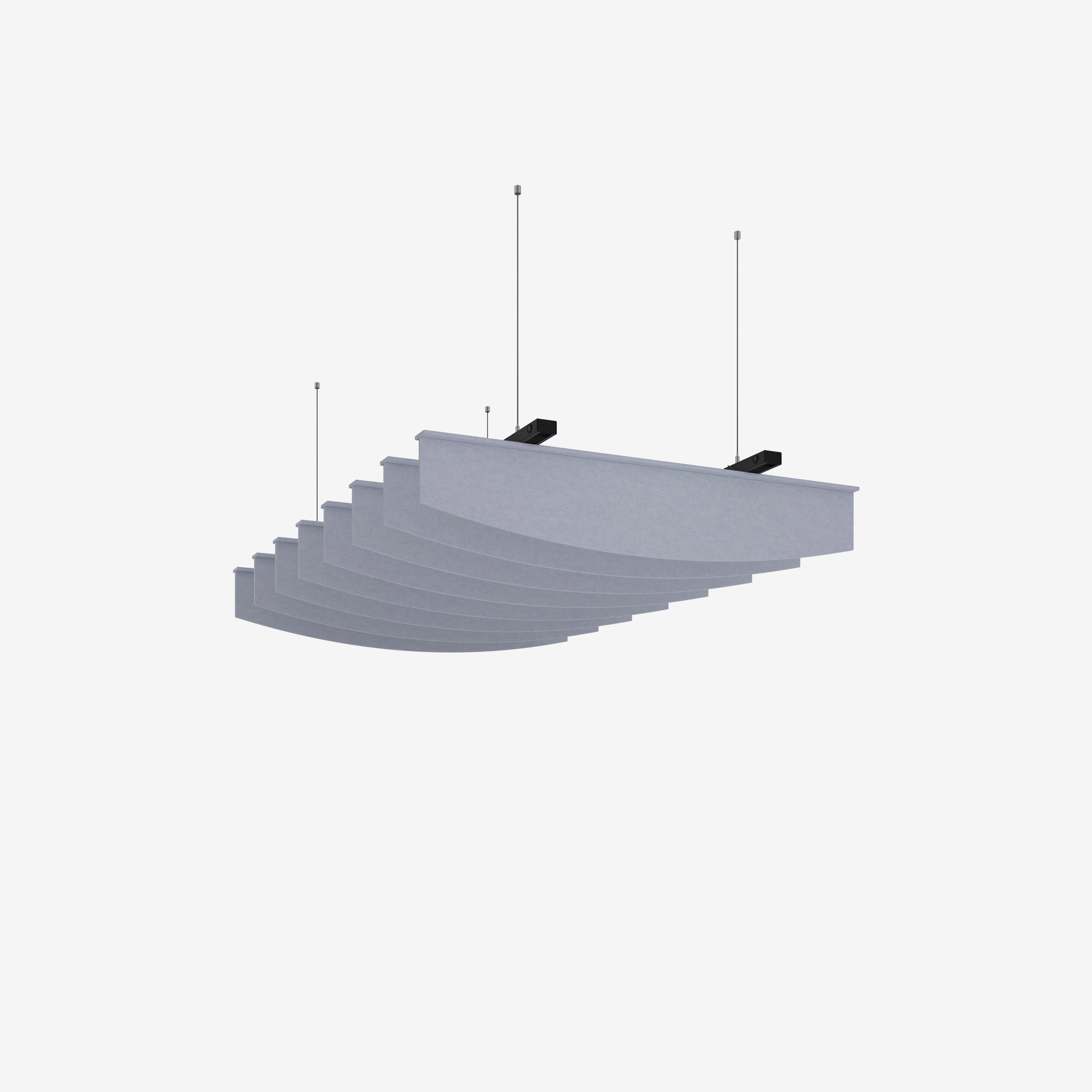Convex Acoustic Ceiling System - 1200x1800