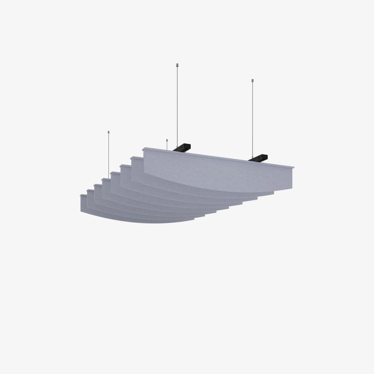 Convex Acoustic Ceiling System - 1200x1800