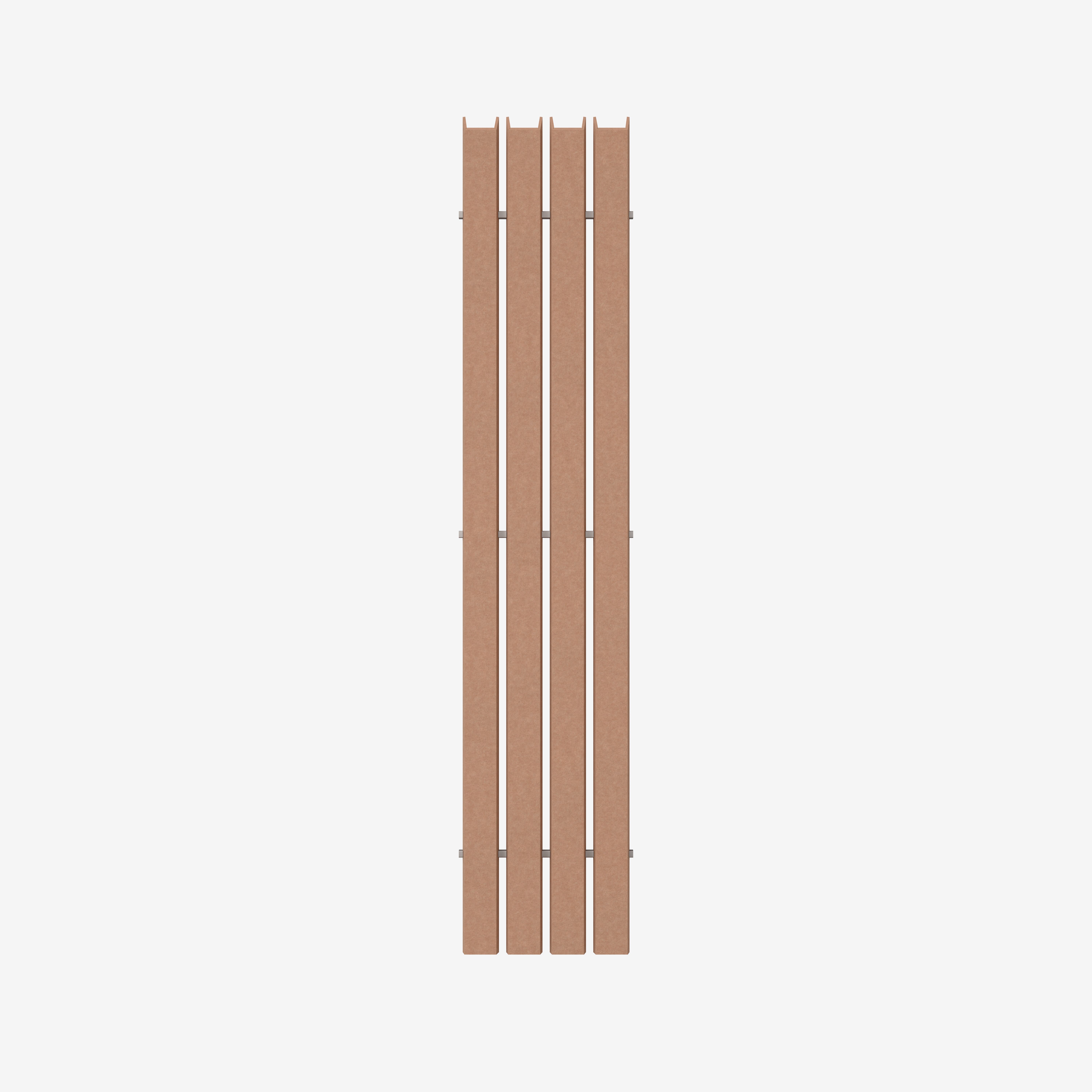 Dual Acoustic Rail System 45° - 2880x600