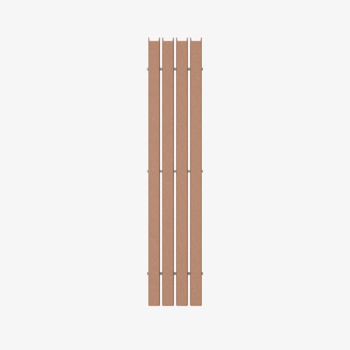 Dual Acoustic Rail System 45° - 2880x600