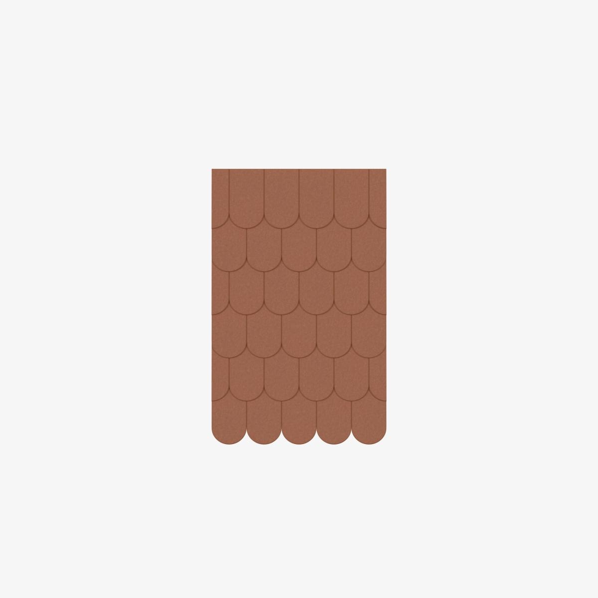 Round Acoustic Wall Shingles - 220x380
