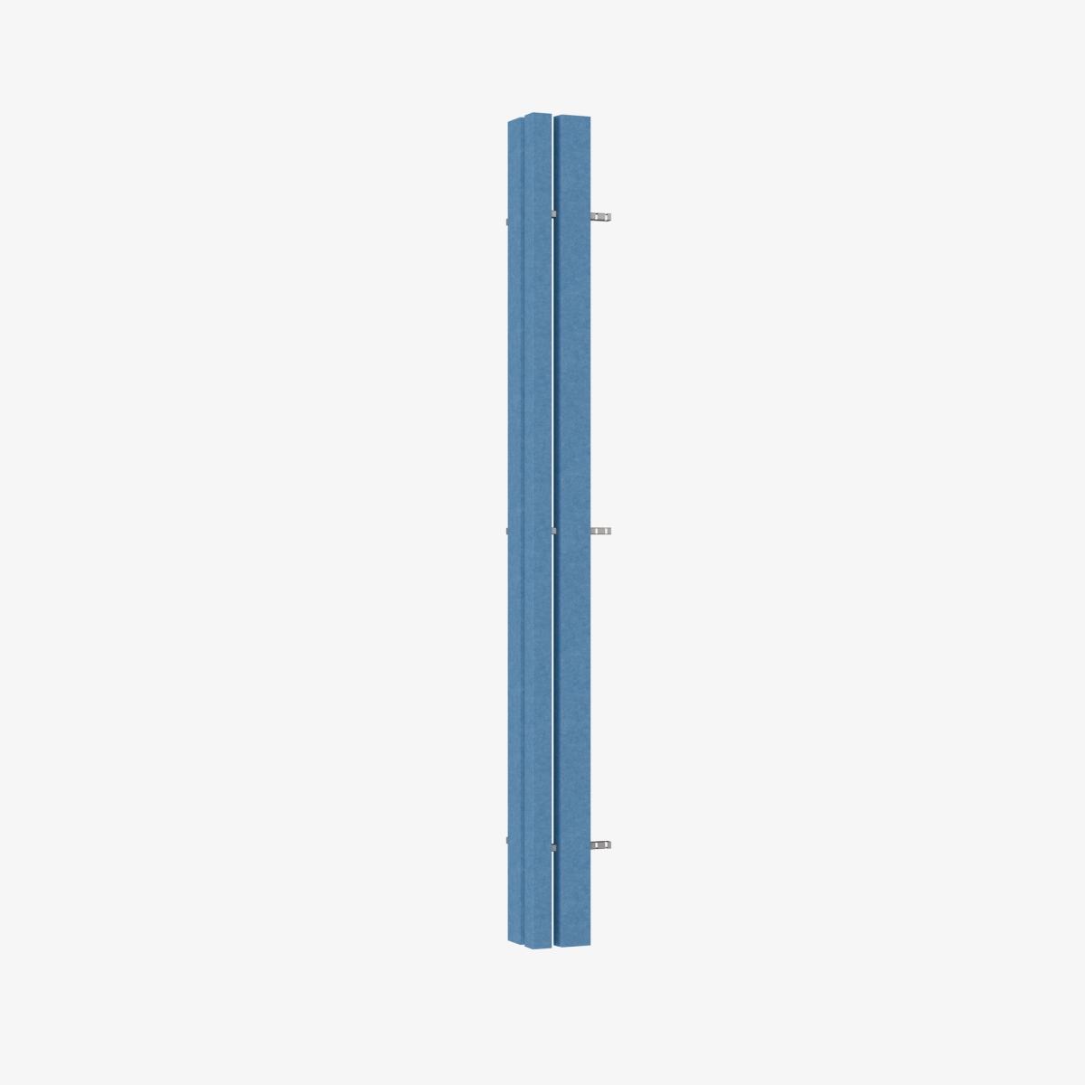 Dual Corner Acoustic Rail System - 2880x250