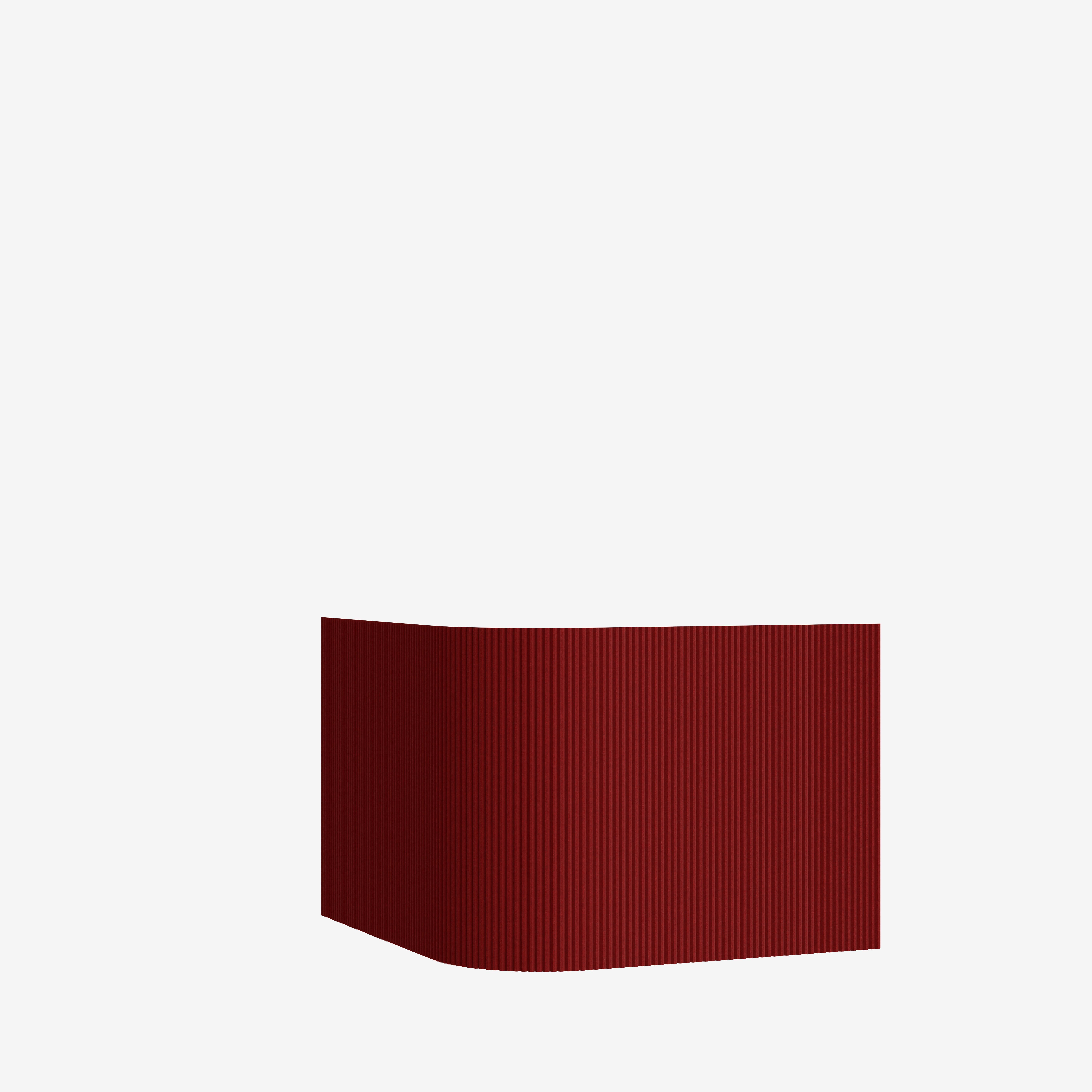 Rib Acoustic Curve Panel – 1130x2880 