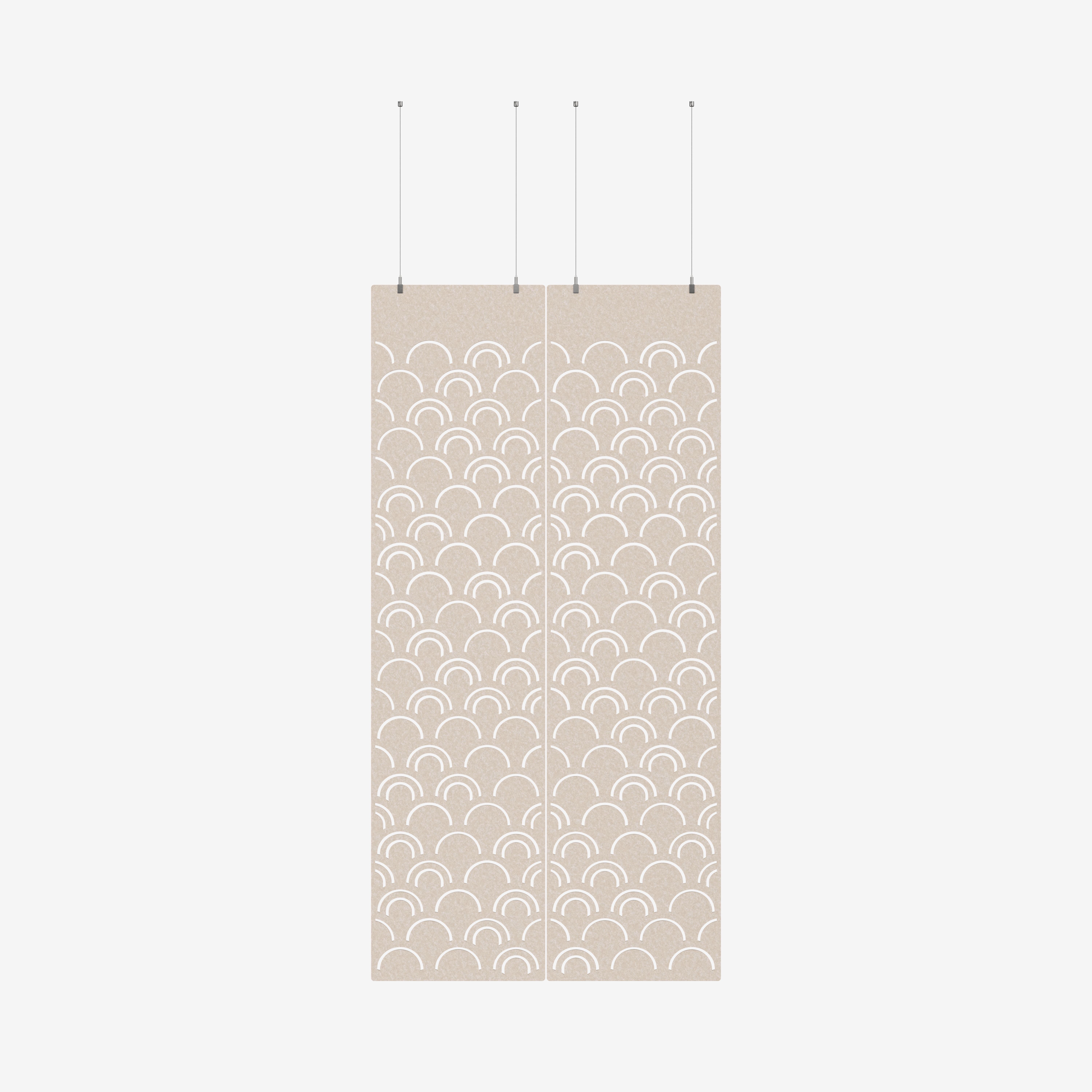 Arcs Acoustic Divider - 2400x600