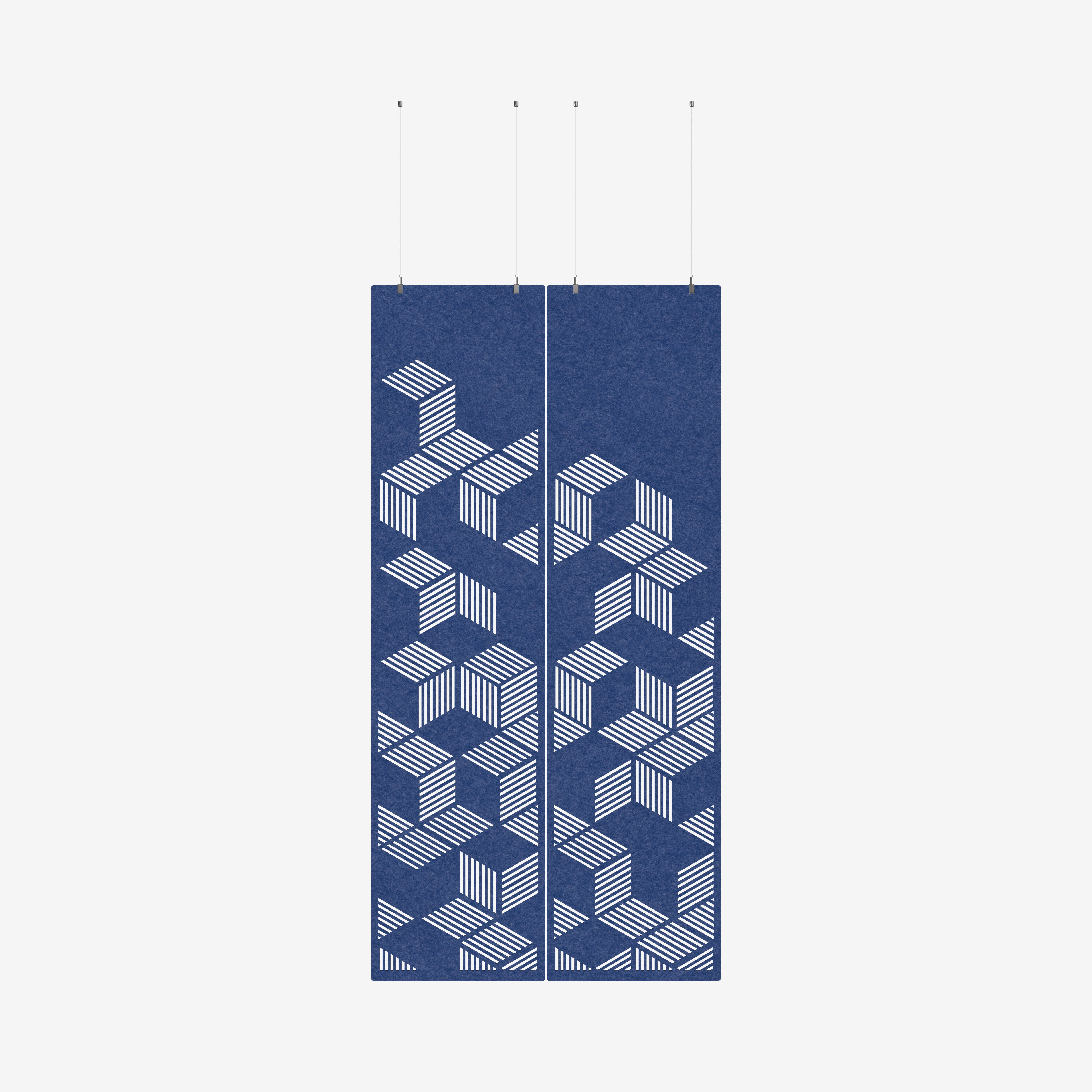 Cubes Acoustic Divider - 2400x600