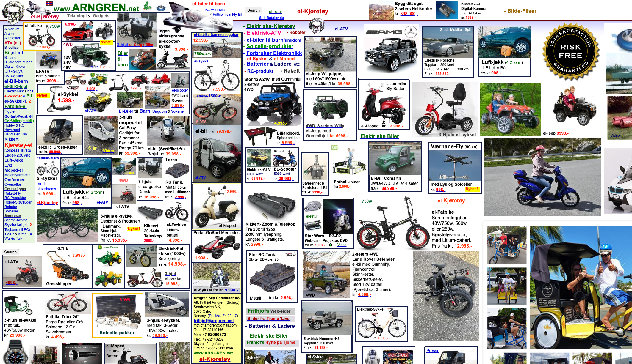 Arngren Dot Net. er liksom det absolutt verste i forhold til design og css