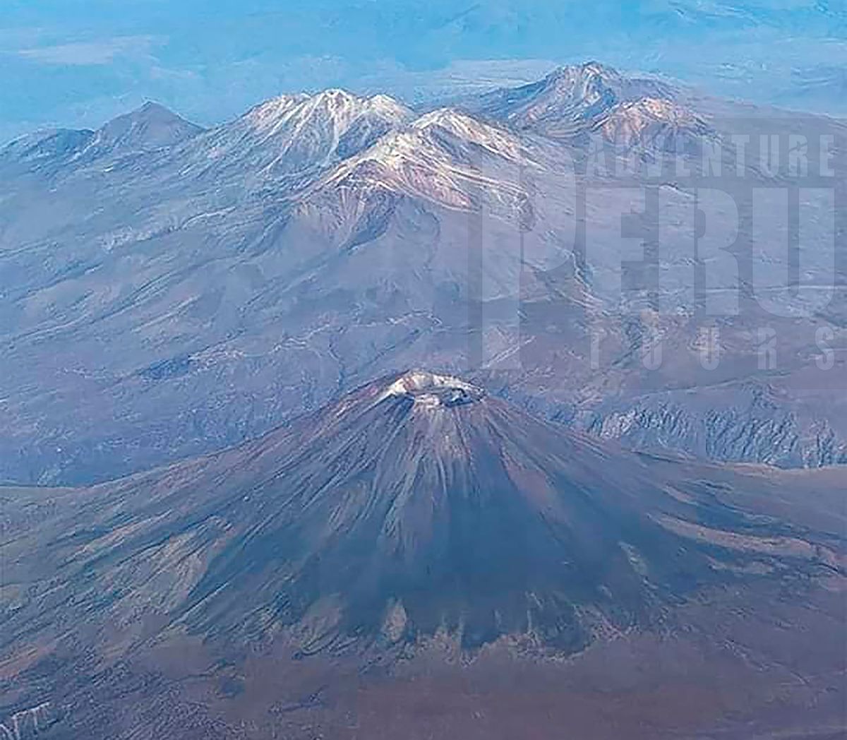 3 days trek to Misti and Chachani volcano by PERU ADVENTURE TOURS.