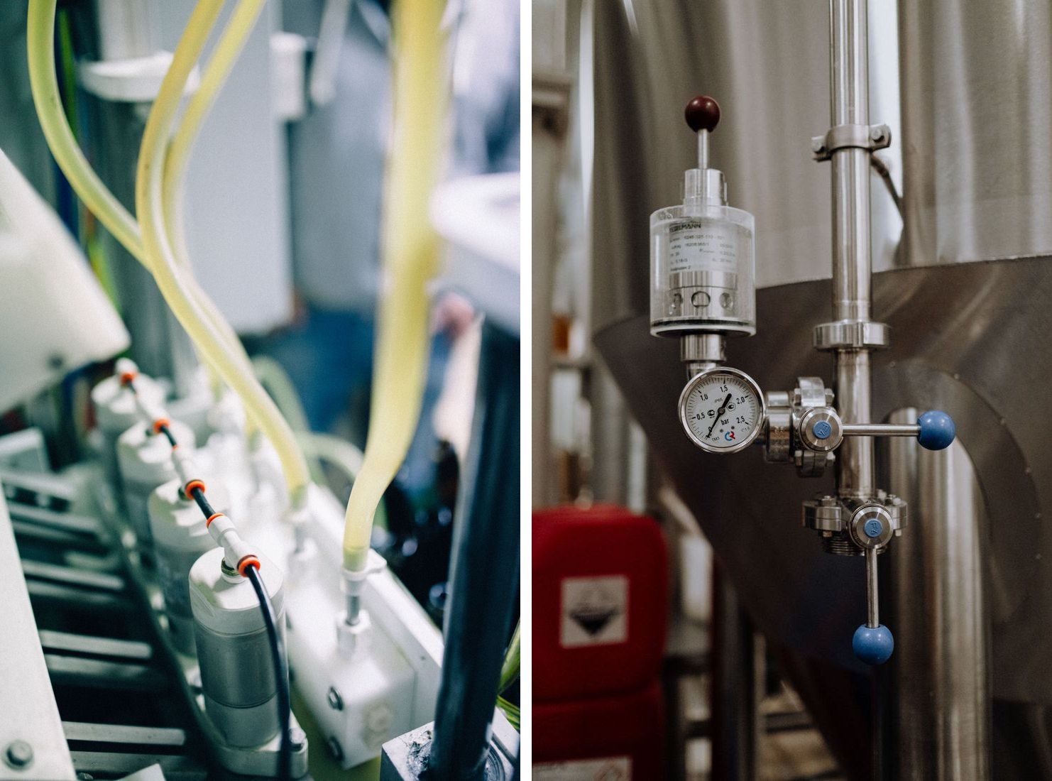 Filling heads, nozzles and small mechanisms combine narrow geometry with wet and dry cycles: the final meters of the process deserve their own inspection logic