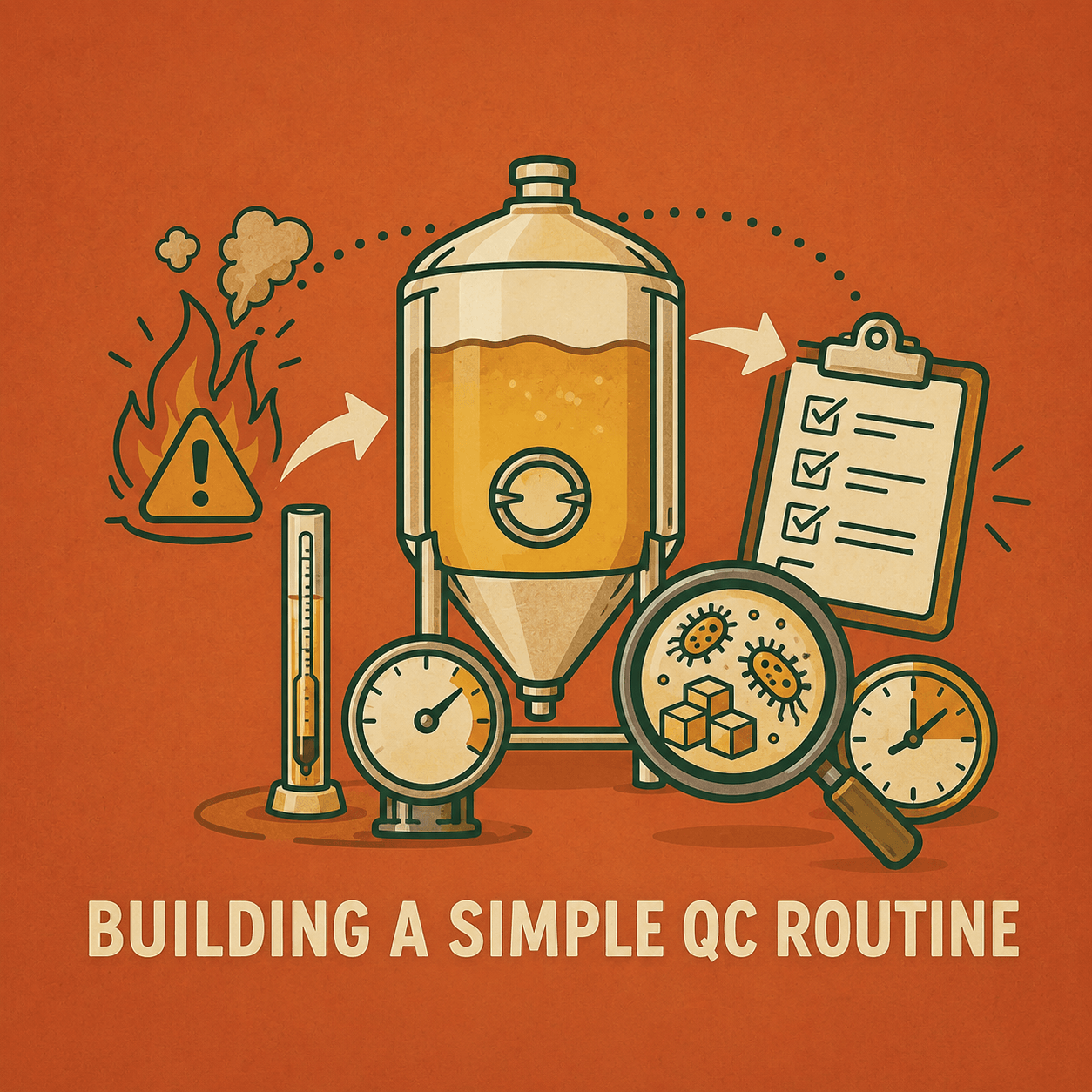 From Firefighting to Process Control: How Small Breweries Can Build a Simple QC Routine
