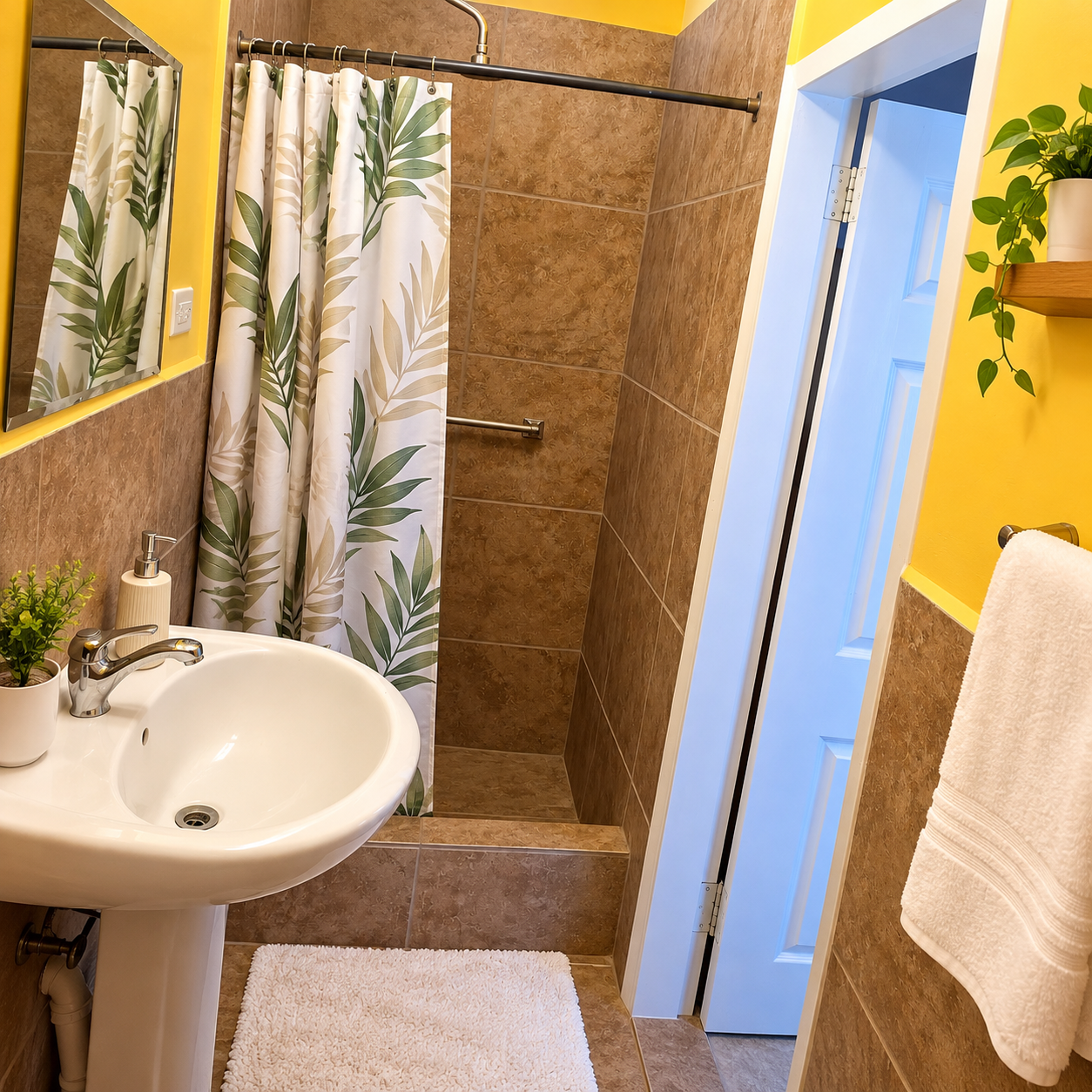 Sandbank's bathroom 