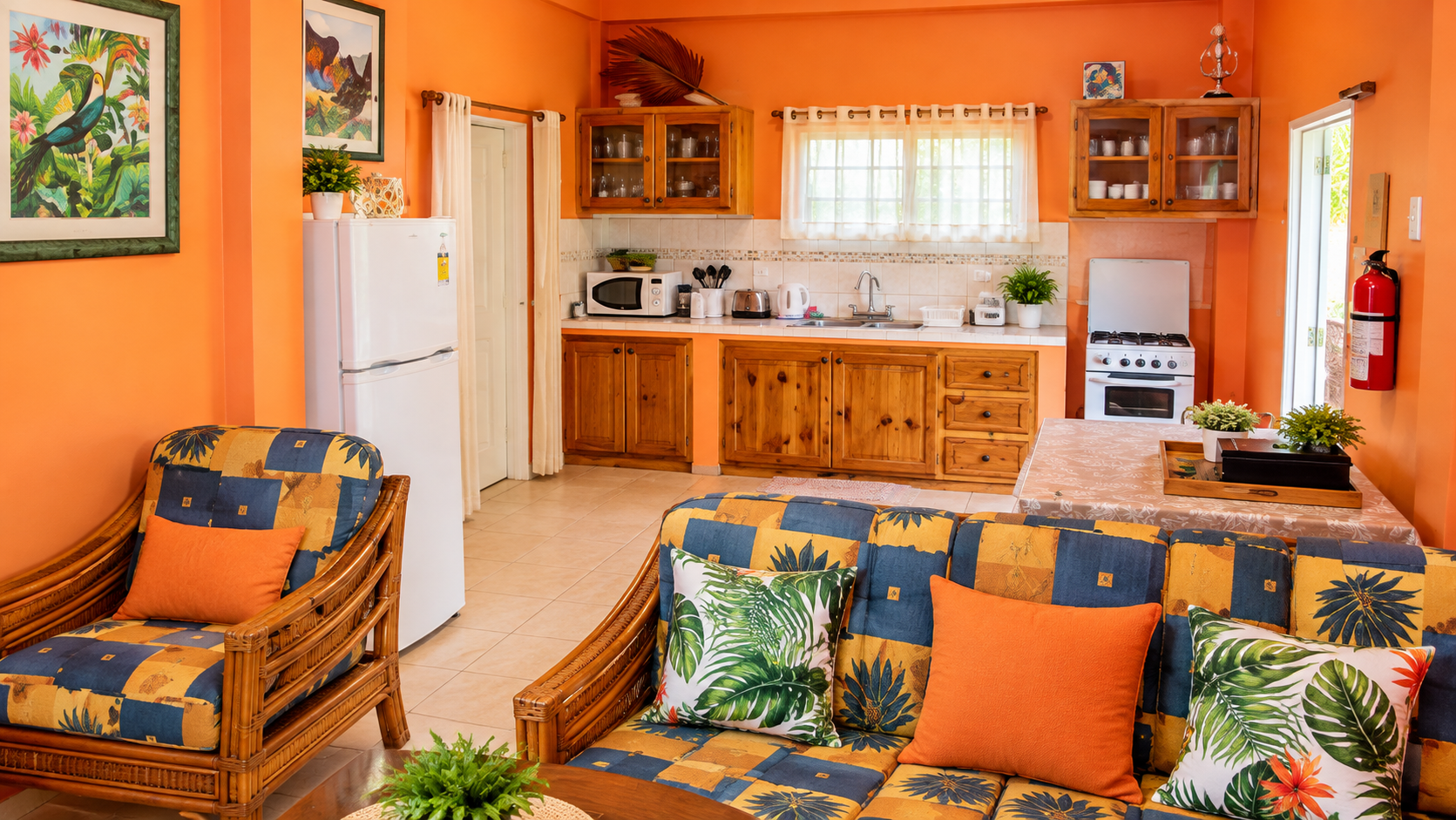 Living room space 