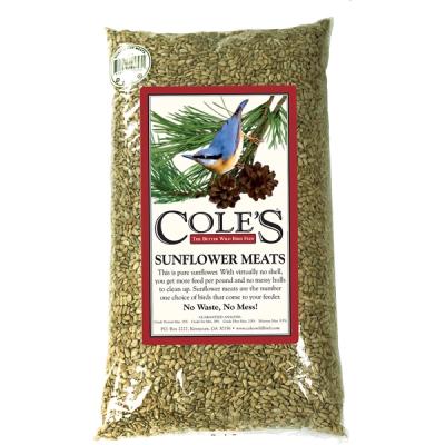 Cole's Sunflower Meats Seed Sunflower Seed Bird Seed