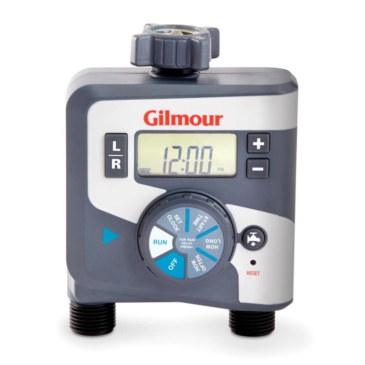 Gilmour Electronic Dual Outlet Watering Timer